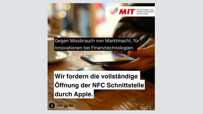MIT GG fordert Oeffnung NFC Schnittstelle durch Apple